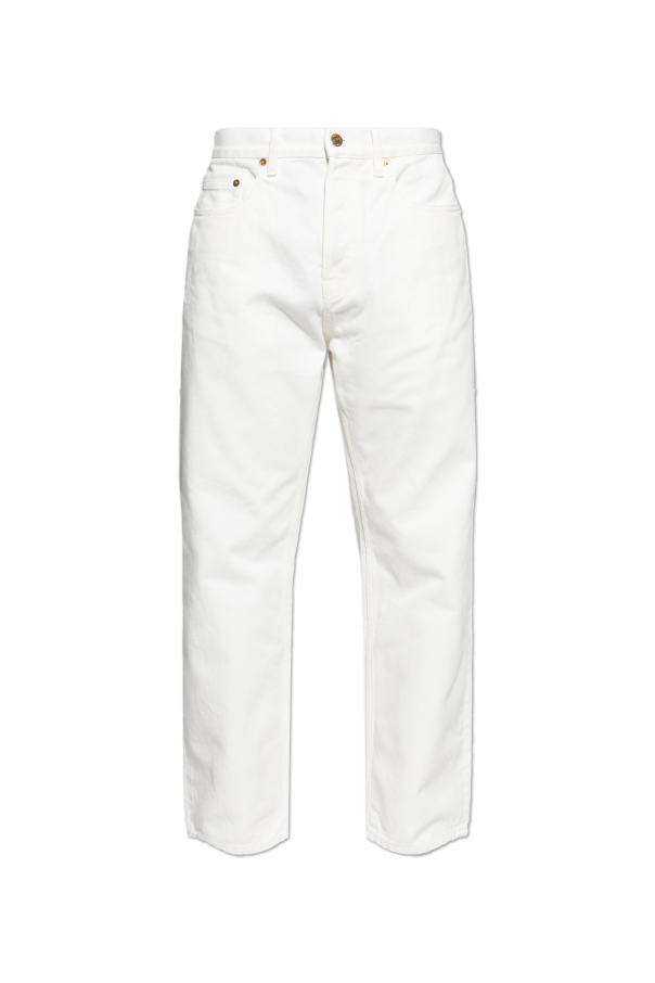 Golden Goose WHITE Straight-leg jeans 1