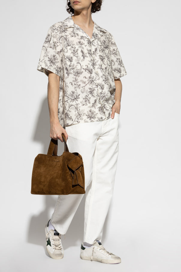 Golden Goose WHITE Straight-leg jeans 2
