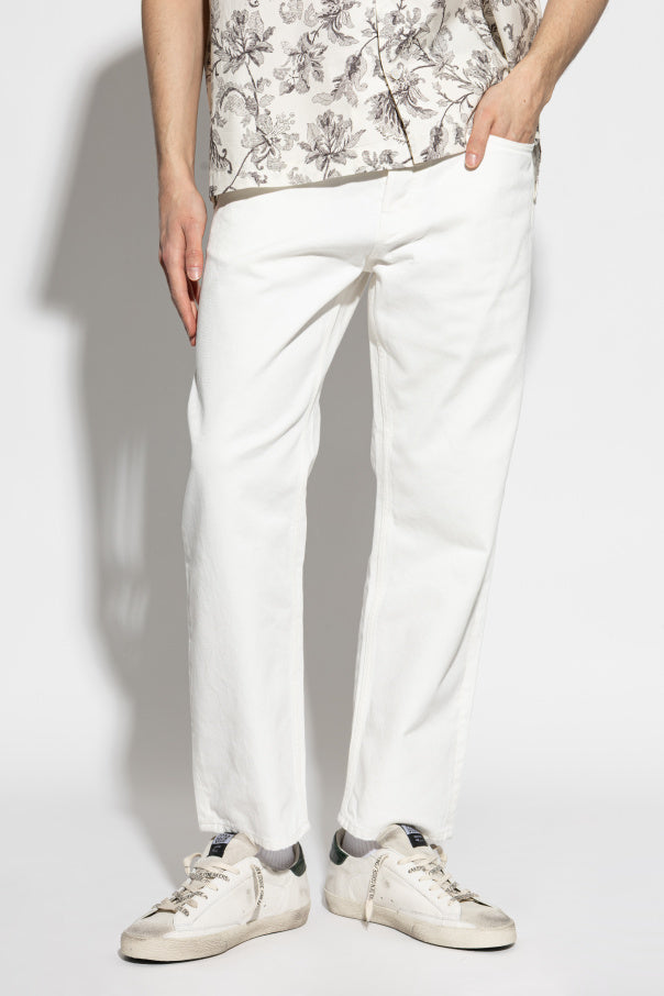 Golden Goose WHITE Straight-leg jeans 3
