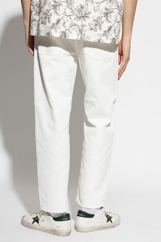Golden Goose WHITE Straight-leg jeans 4