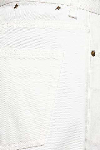 Golden Goose WHITE Straight-leg jeans 5