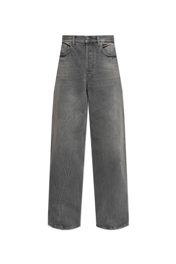 Golden Goose GREY Wide-leg jeans 1