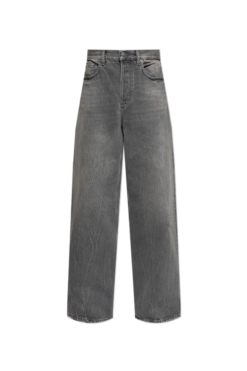 Golden Goose GREY Wide-leg jeans 1