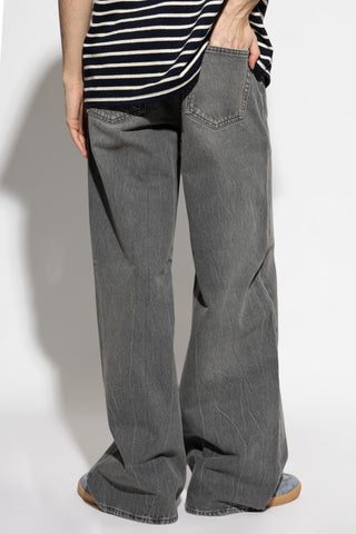 Golden Goose GREY Wide-leg jeans 4