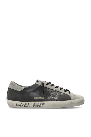 Golden Goose GREY ‘Super Star With List’ sports shoes 1