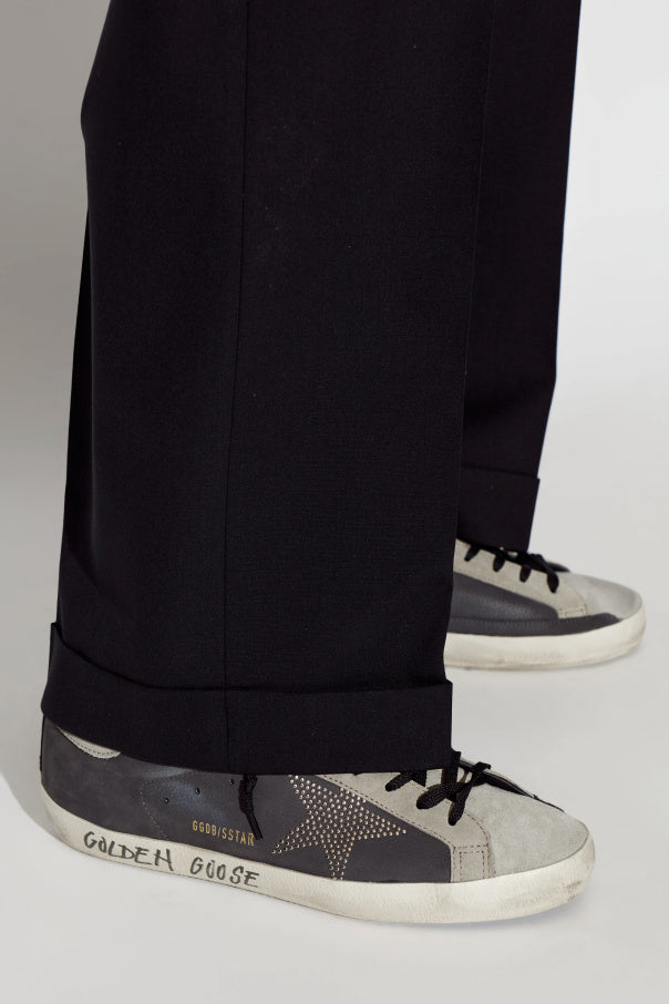 Golden Goose GREY ‘Super Star With List’ sports shoes 2