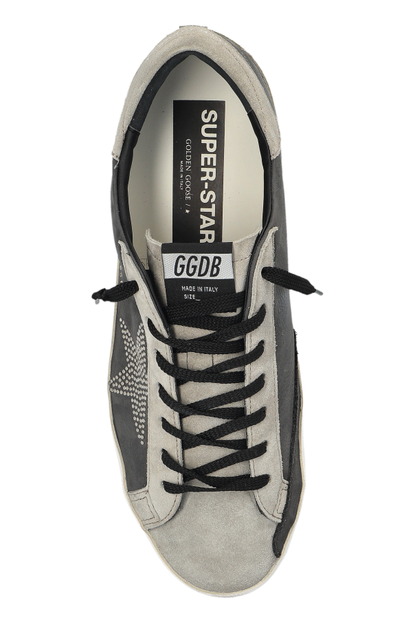 Golden Goose GREY ‘Super Star With List’ sports shoes 6