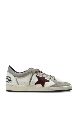 Golden Goose WHITE "Ballstar Double Upper" sports shoes 1