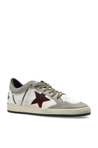 Golden Goose WHITE "Ballstar Double Upper" sports shoes 4