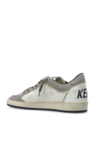 Golden Goose WHITE "Ballstar Double Upper" sports shoes 5