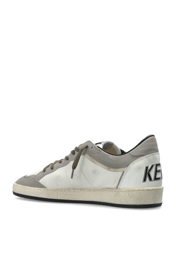 Golden Goose WHITE "Ballstar Double Upper" sports shoes 5