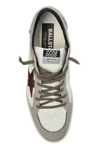 Golden Goose WHITE "Ballstar Double Upper" sports shoes 6