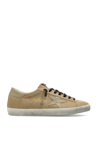 Golden Goose beige ‘Super-Star Classic With List’ sports shoes 1