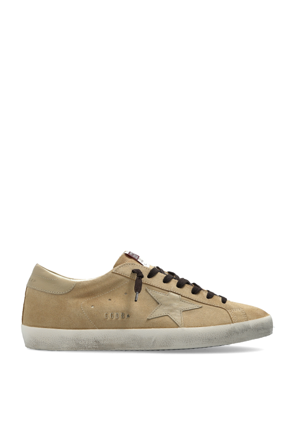 Golden Goose beige ‘Super-Star Classic With List’ sports shoes 1