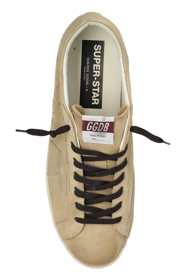 Golden Goose beige ‘Super-Star Classic With List’ sports shoes 6