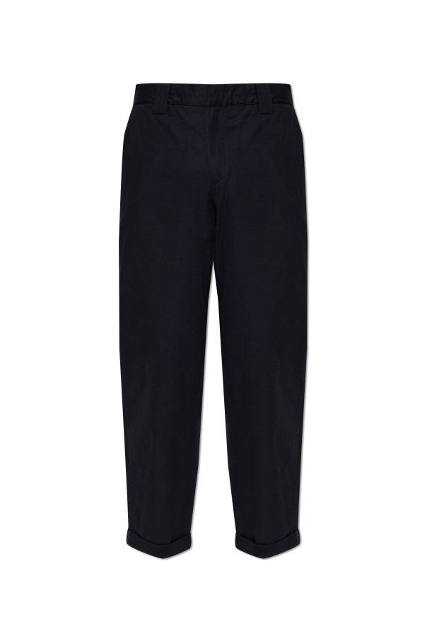 Golden Goose BLACK Straight-leg trousers 1