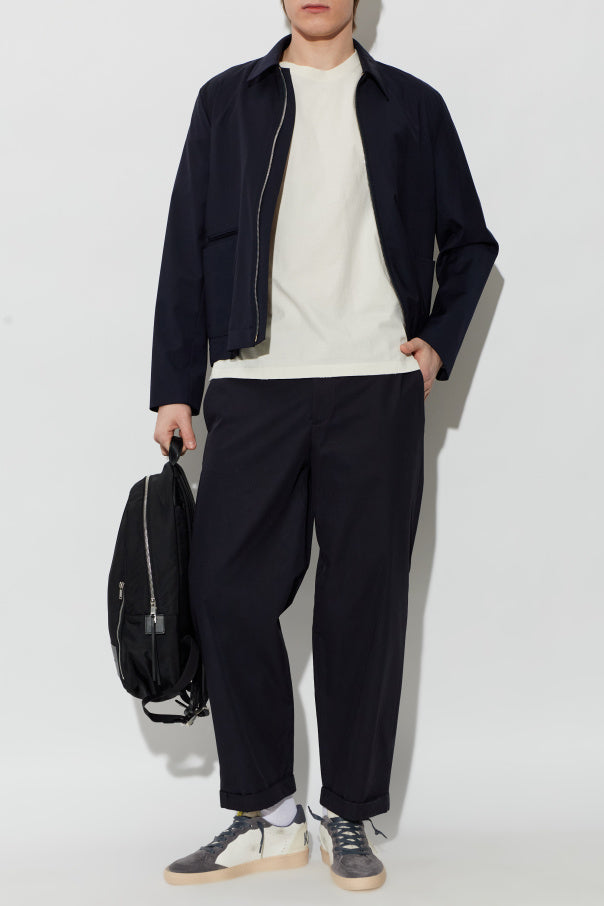 Golden Goose BLACK Straight-leg trousers 2