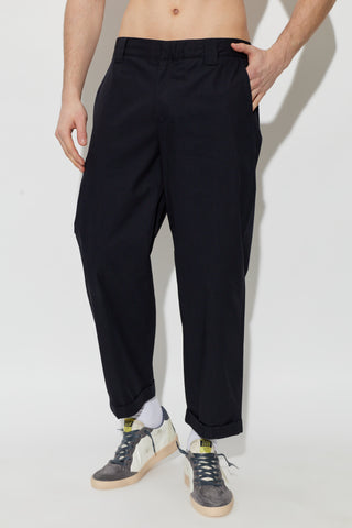 Golden Goose BLACK Straight-leg trousers 3