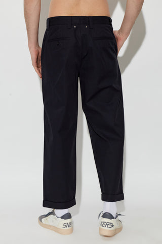 Golden Goose BLACK Straight-leg trousers 4