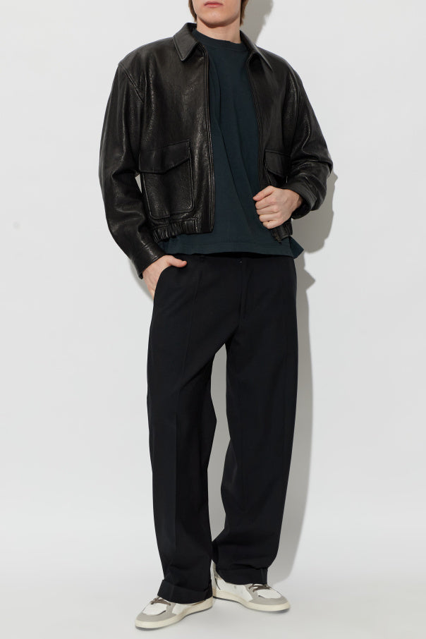 Golden Goose BLACK T-shirt with logo 2
