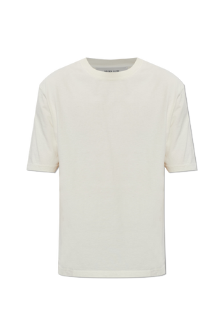 Golden Goose cream T-shirt with logo 1
