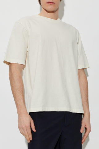 Golden Goose cream T-shirt with logo 3