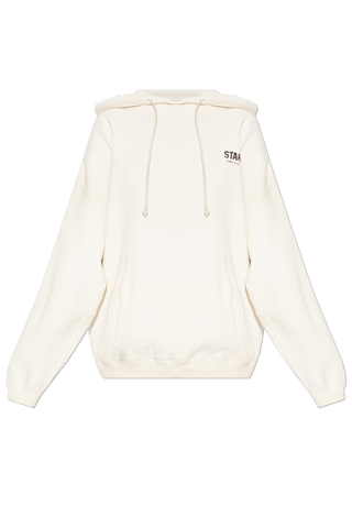 Golden Goose cream Sweatshirt with logo 1