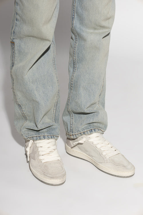 Golden Goose GREY 'Ballstar' sports shoes 2
