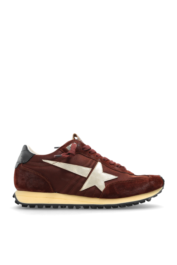 Golden Goose BURGUNDY ‘Running Marathon M77’ sports shoes 1