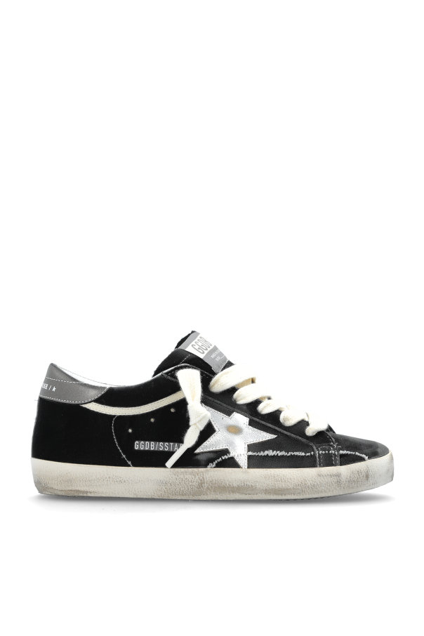 Golden Goose BLACK ‘Super Star’ sports shoes 1