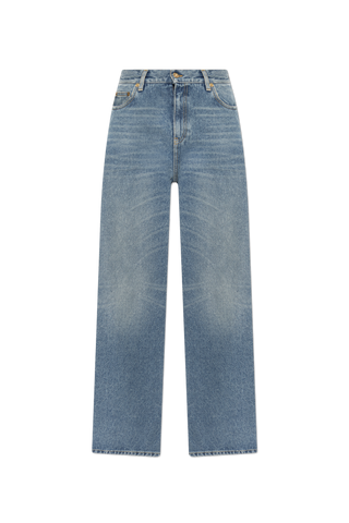 Golden Goose BLUE Wide-leg jeans 1