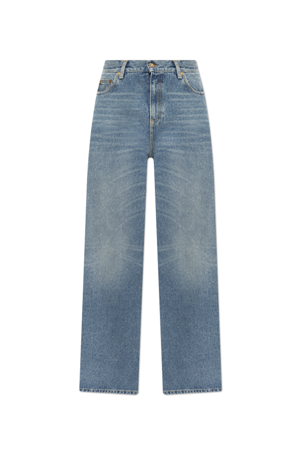 Golden Goose BLUE Wide-leg jeans 1