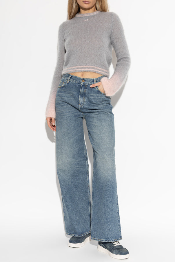 Golden Goose BLUE Wide-leg jeans 2