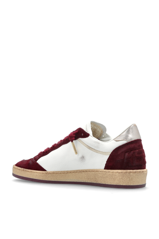 Golden Goose BURGUNDY 'Ballstar' sports shoes 5