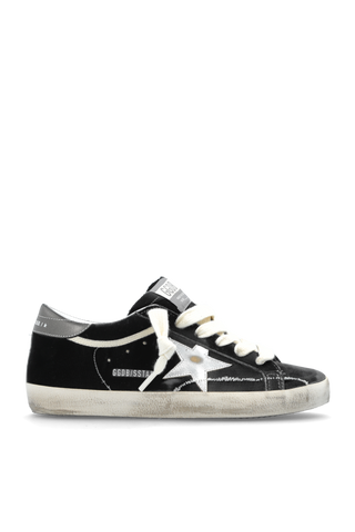 Golden Goose BLACK ‘Super Star’ sports shoes 1