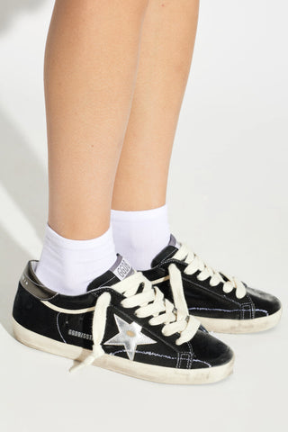 Golden Goose BLACK ‘Super Star’ sports shoes 2
