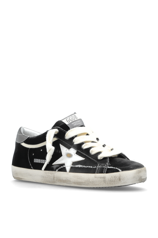Golden Goose BLACK ‘Super Star’ sports shoes 4