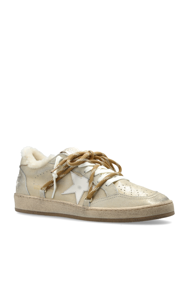 Golden Goose cream 'Ball Star' sports shoes 4