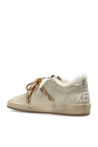Golden Goose cream 'Ball Star' sports shoes 5