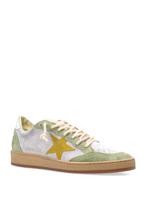 Golden Goose GREEN 'Ball Star' sports shoes 4