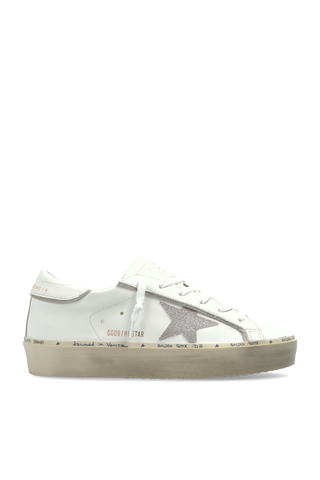 Golden Goose WHITE "Hi Star Classic" sports shoes 1