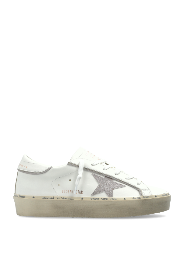Golden Goose WHITE "Hi Star Classic" sports shoes 1