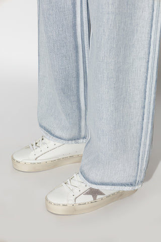 Golden Goose WHITE "Hi Star Classic" sports shoes 2