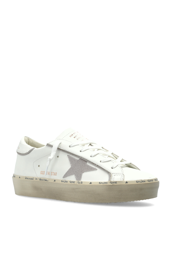 Golden Goose WHITE "Hi Star Classic" sports shoes 4
