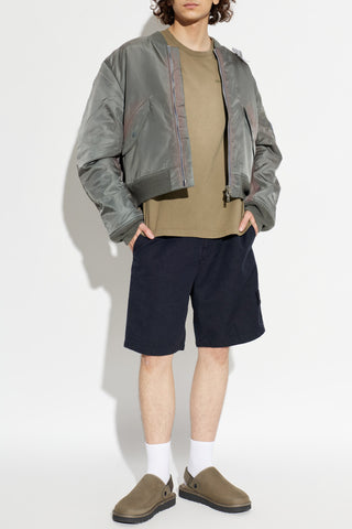 Golden Goose BROWN T-shirt with logo 2