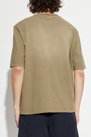 Golden Goose BROWN T-shirt with logo 4