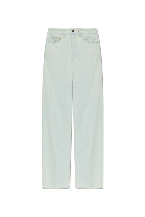 Golden Goose BLUE Wide-leg jeans 1