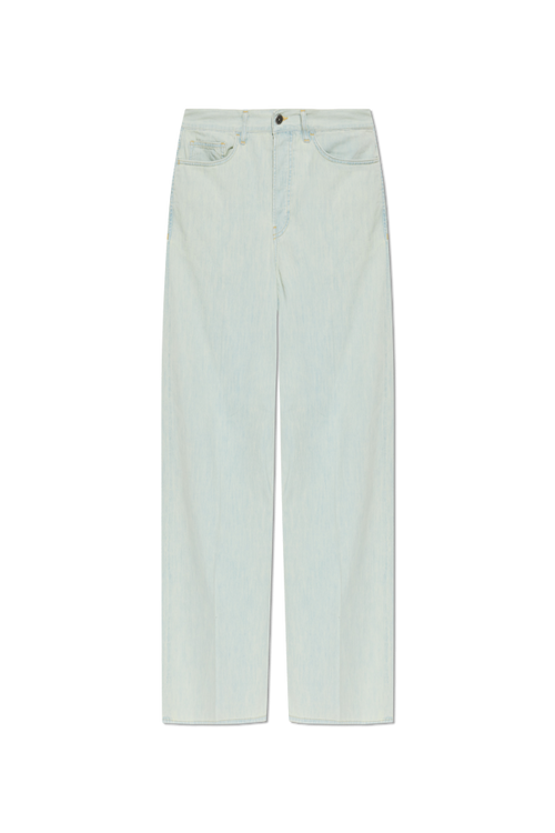 Golden Goose BLUE Wide-leg jeans 1