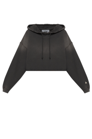 Golden Goose GREY Short 'Oversize' sweatshirt 1
