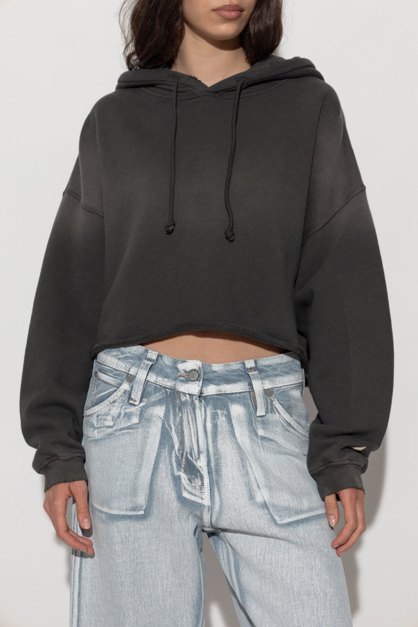 Golden Goose GREY Short 'Oversize' sweatshirt 3